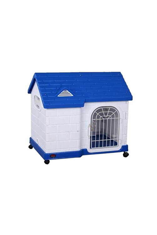 Dayang 085 Tekerlekli Plastik Kedi Kopek Kulubesi 65x59x45cm Mavi Fiyati Yorumlari Trendyol