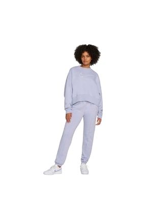 Nike Sportswear Fleece Metallic Kad n Sweatshirt Lila Dr8920 510 Fiyat Yorumlar Trendyol