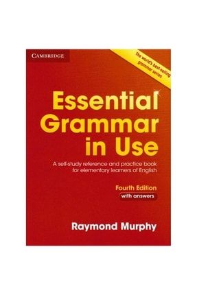 Cambridge Essential Grammar In Use With Answers (kırmızı)
