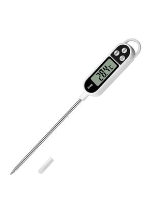 Çubuk Termometre Sıvı Gıda Et Su Yiyecek Sıcaklık Ölçer Mutfak Tp300