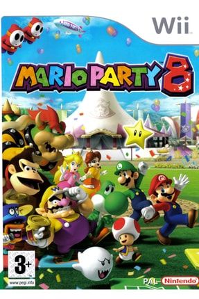 Mario Party 8 Parti Marioparty Konsol Wii Oyunu Cd