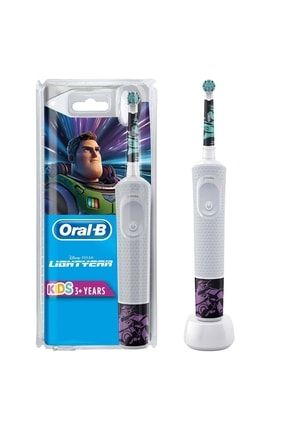 D100 Vitality Lightyear Özel Seri Çocuklar Için Ekstra Yumuşak Şarj Edilebilir Diş Fırçası