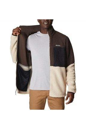 Columbia Mountainside Heavyweight Fleece Erkek Kahverengi Bej