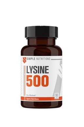 Lysine (LİZİN) 500 Mg 90 Tablet
