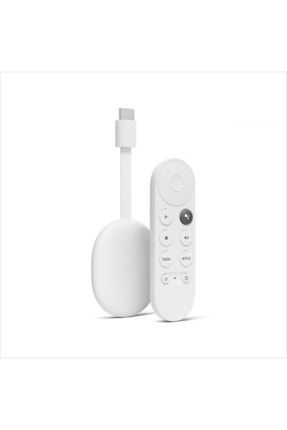 Chromecast 2021 4k Kumandalı Beyaz
