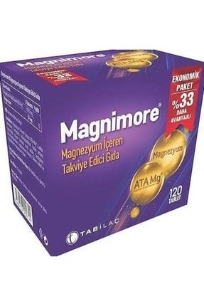 Magnezyum Takviye Edici Gıda 120 Tablet