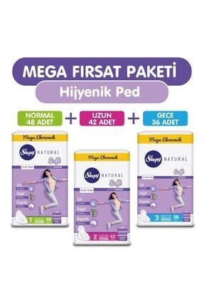 Natural Soft Ekstra Yumuşak (126 Ped) Mega Fırsat Paketi