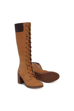 Timberland Allington 14in Side Zip Kad n Kahverengi Topuklu Bot