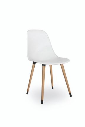 Mutfak Sandalyesi / Yemek Sandalyesi / Sandalye Takımı / Beyaz Sandalye / Flora Axen (BEYAZ) FLRK001