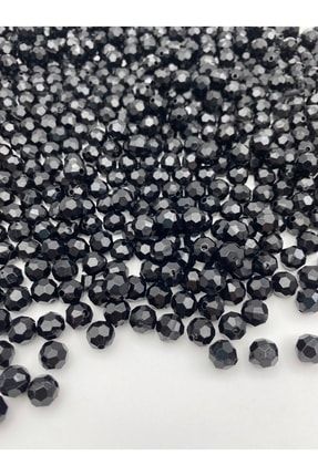 10mm Siyah Renk Petek Model Akrilik Boncuk,takı , Çanta Yapım Boncuğu (100GR,~200 ADET)