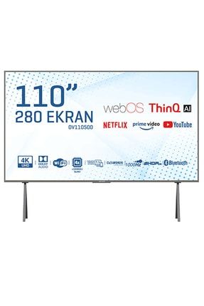 Ov110500 110'' Inç 280 Ekran Uydu Alıcılı Full Hd Android Smart Led Tv