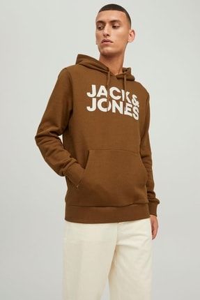Jack Jones 12152840 22k Essent als Jjecorp Logo Sweat Hood Noos