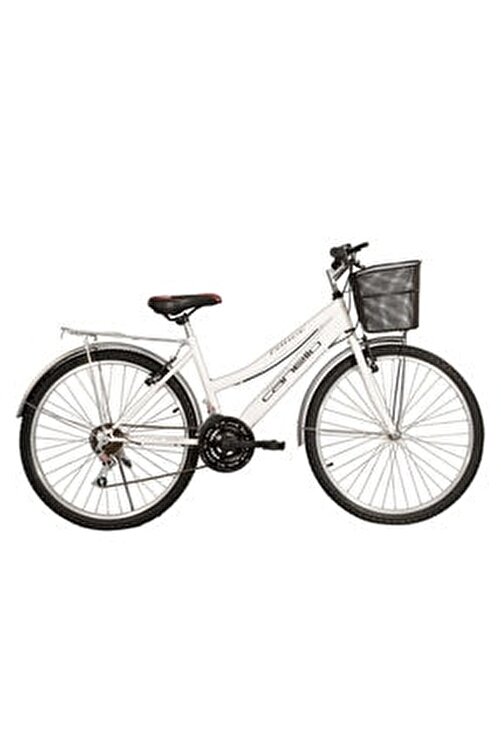 Canello Unisex 21 Vites Çamurluklu Bagajlı Sepetli Rahat Kullanışlı Şehir Bisikleti 1