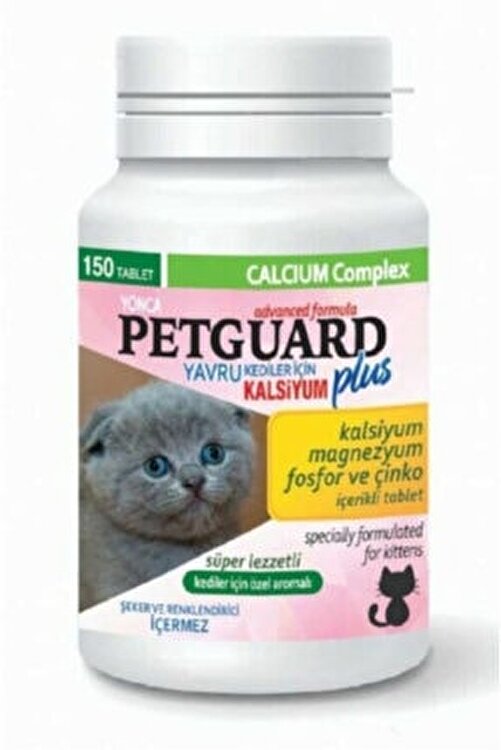 Petguard Plus Kalsiyum Yavru Kediler Icin Kalsiyum Magnezyum Fosfor Ve Cinko Tablet 150 Adet Fiyati Yorumlari Trendyol Petguard Plus Kalsiyum Yavru Kediler Icin Kalsiyum Magnezyum Fosfor Ve Cinko Tablet 150 Adet Fiyati Yorumlari Trendyol
