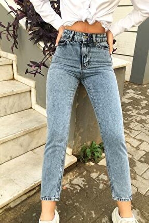 Vira Kar Yikama Mom Jean Fiyati Yorumlari Trendyol