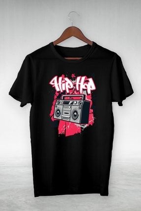 viptasar mtshirt Unisex Siyah H p Hop Cassette Player Color Illustrasyon Cizim Vip Tasar m Tshirt Fiyat Yorumlar Trendyol