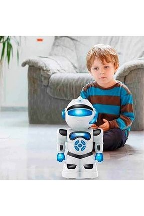 Robotto Jr. Şarkı Söyleyen Ve Yürüyen Interaktif Robot Urt010-003-2 - Mavi