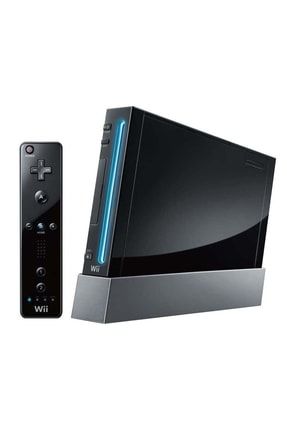 Wii Oyun Konsolu Eksiksiz Tam Set Wii Oyun Siyah Renk
