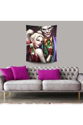 Harley quinn and joker discount tapestry