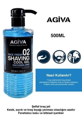 Shaving Cool Tıraş Jeli Seti 500ml X2