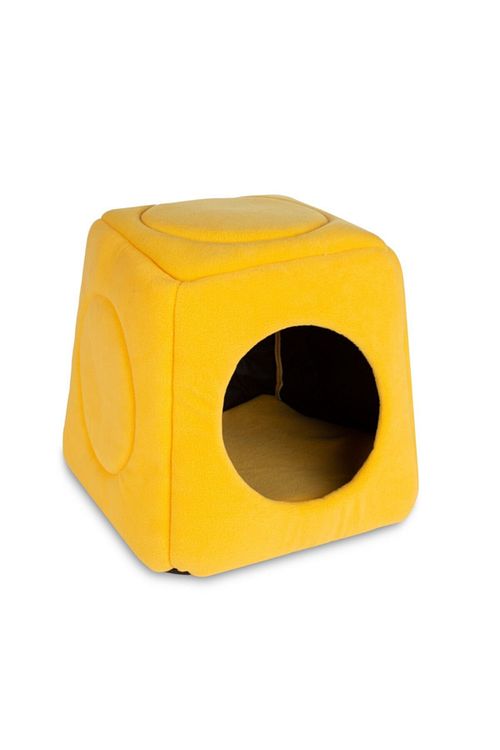Evcildostlar Sari Uc Fonksiyonlu Tay Tuyu Yikanabilir Kedi Yatagi 40x40 Cm Yumusak Kedi Yatagi Fiyati Yorumlari Trendyol