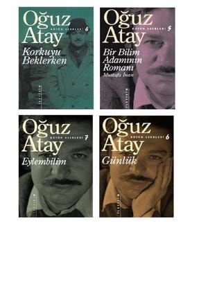 Eylembilim - Günlük - Bir Bilim Adamının Romanı - Korkuyu Beklerken / Oğuz Atay Set (4 Kitap)