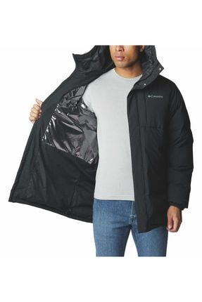 XL 257-Delta, Black Aldercrest Down Hooded Jacket - The Hardwear