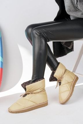StWenn Luis Viton Pillow Kadın Parasut Kumaş Bot Kar Botu Fiyatı, Yorumları  - Trendyol