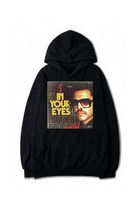 The weeknd in shop your eyes hoodie