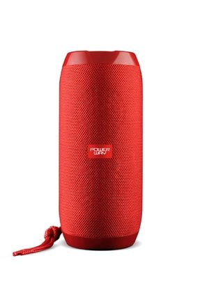 Wrx01 90 Db Sd Kart Aux Usb Girişli Kırmızı Kablosuz Bluetooth Speaker Hoparlör Ses Bombası Fm Radyo