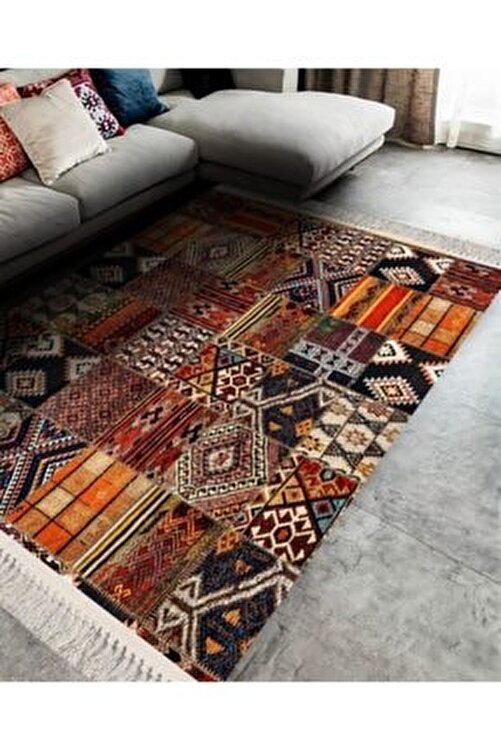 baykilim dijital baski dekoratif kaymaz taban antibakteriyel yikanabilir hali fiyati yorumlari trendyol