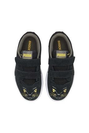 Puma RALPH SAMPSON ANIMALS V P Siyah K z ocuk Sneaker Ayakkab