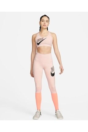 Nike Air High Waisted Printed Women's Tights DQ6573-010 DQ6573010 - Trendyol