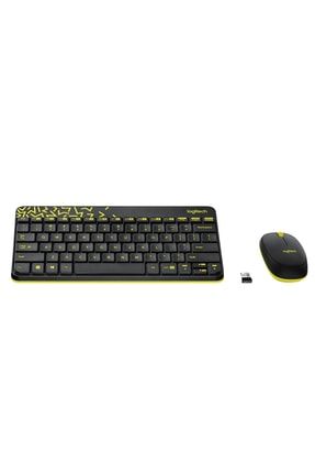 Mk240 Türkçe Q Klavye Mouse Seti - Siyah/sarı
