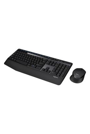 MK345 Kablosuz Klavye Mouse Set Türkçe Siyah Wireless Combo