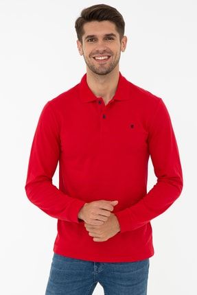 Pierre Cardin Erkek Kirmizi Sweat Shirt Basic Fiyat Yorumlar