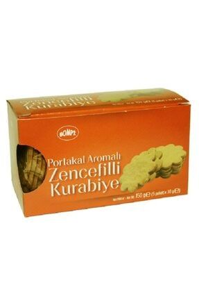 Portakal Aromalı Zencefilli Kurabiye 150gr Bompi-22