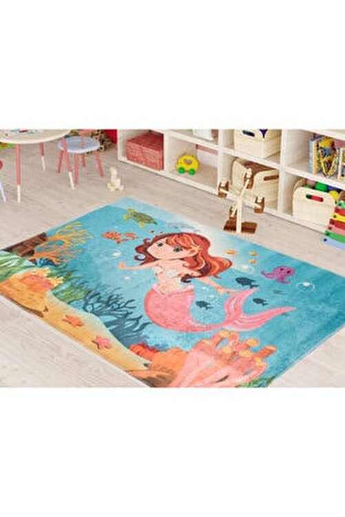 giz home kids kaymaz taban yikanabilen hali 140x190 denizkizi fiyati yorumlari trendyol
