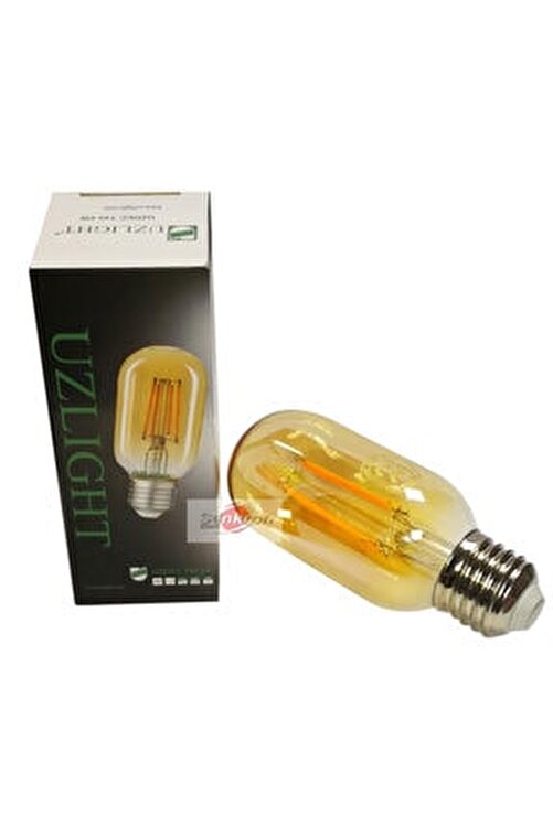 2 Adet Uzdec T45 6w Rustik Gemici Led Ampul Sarı Işık