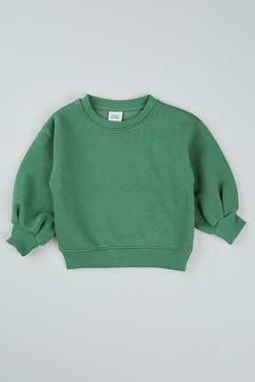 Kız Çocuk Basic Sweatshirt