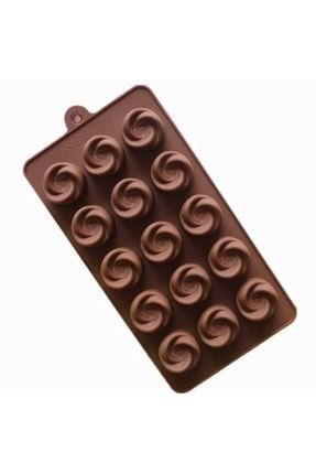 Silikon Çikolata Kalıbı Gül 21*10.5*1.9cm (gl-21)