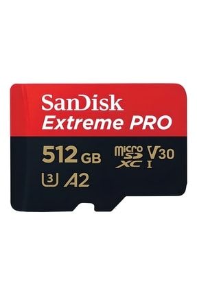 Extreme Pro 512gb 200/140mb/s Microsdxc Uhs-ı A2 V30 Hafıza Kartı Sdsqxcd-512g-gn6ma