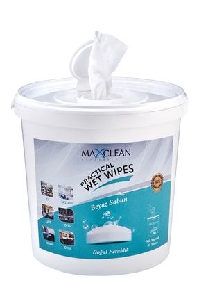 Practical Wet Wipes Beyaz Sabun Kokulu Kova Islak Mendil 300 Adet 8684008367031