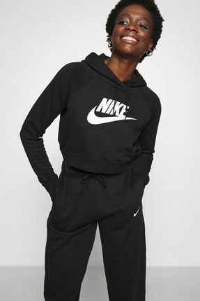 Nike Fleece Tracksuit Bottoms Curve Loose Fit ardonlu Bol Kesim