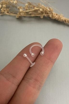 Plastic outlet tragus earrings