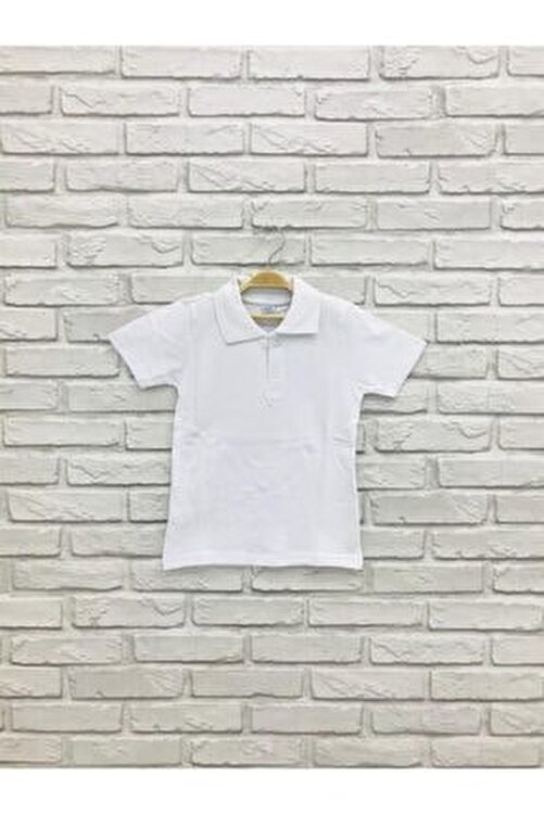 ZERDALİFE Erkek Çocuk Beyaz Yakalı Kısa Kollu T-shirt 0001933 1
