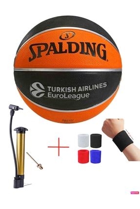 Tf-150 Euroleague Basket Topu Turkish Airlines Euro/turk Pompa Bileklik