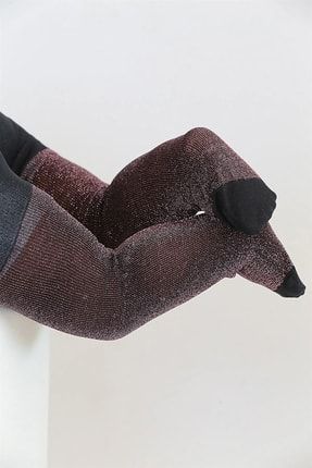 Bebek Siyah Simli Külotlu Çorap