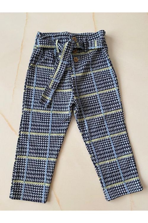 Zara Trf Kiz Bebek Siyah Ekose Pantolon Fiyati Yorumlari Trendyol