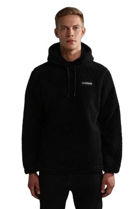 Napapijri T morgex H Erkek Kap onlu Polar Sweatshirt Np0a4gj2